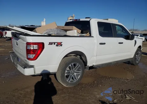 2022 Ford F150 Supercrew из США, поврежденный, VIN 1FTEW1EP8NKE79358